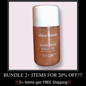 African Botanics Shimmering Gold Oil 60 mL 2fl. oz
